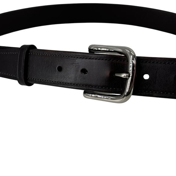 Coach Leather Dress Brown Buckle Belt Men's SZ 38" Casual Staple Wardrobe Work - Picture 1 of 9